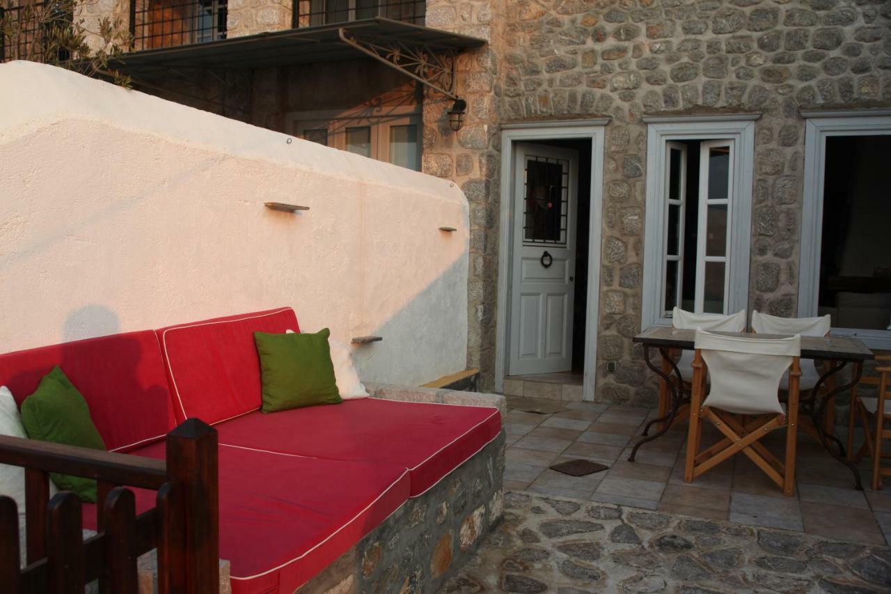 Villa Alkioni Stone House Hidra Exterior foto