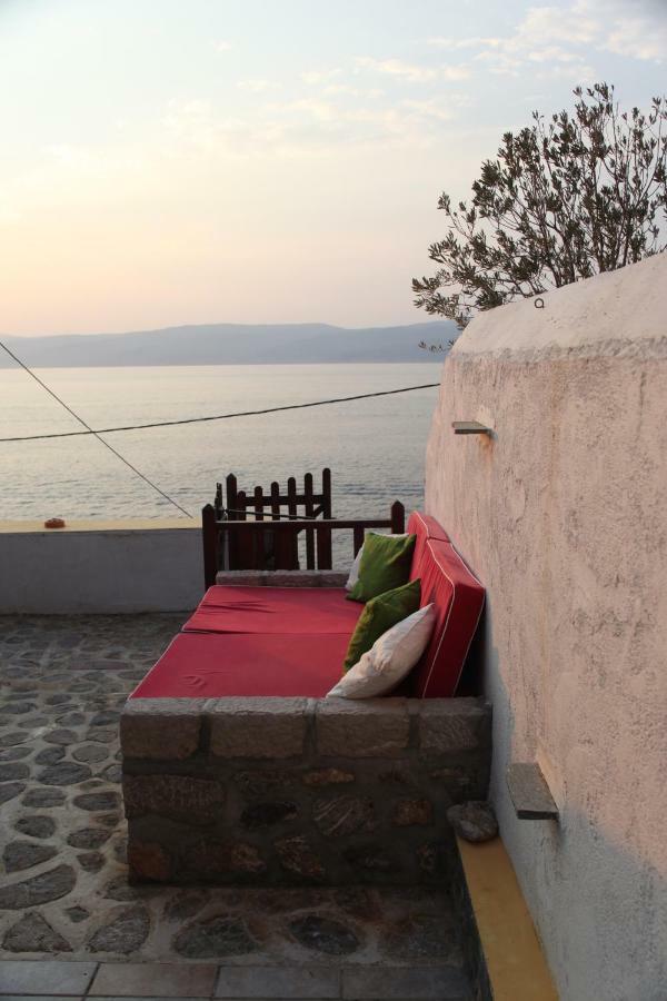 Villa Alkioni Stone House Hidra Exterior foto