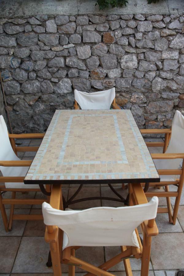 Villa Alkioni Stone House Hidra Exterior foto