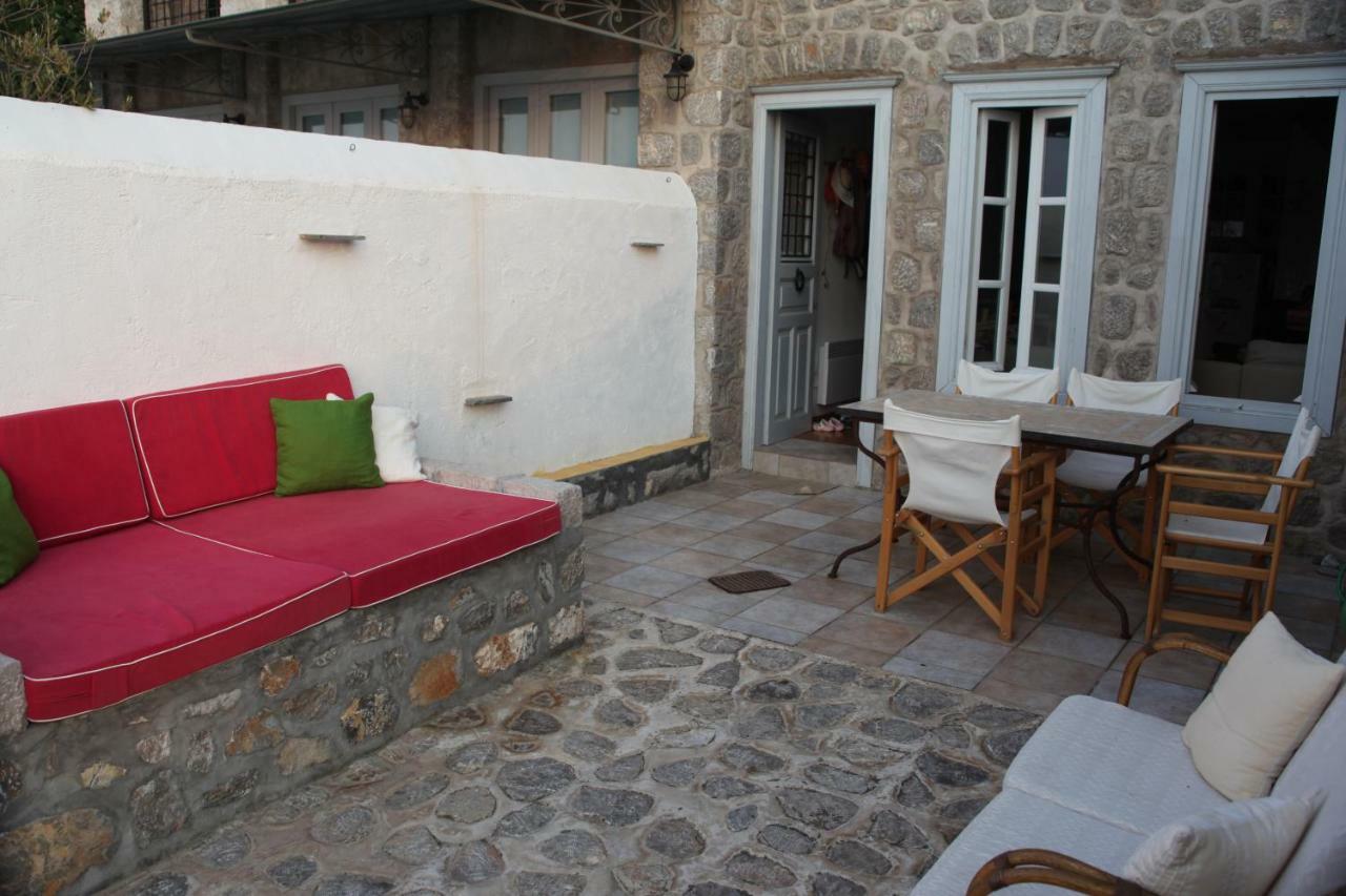 Villa Alkioni Stone House Hidra Exterior foto